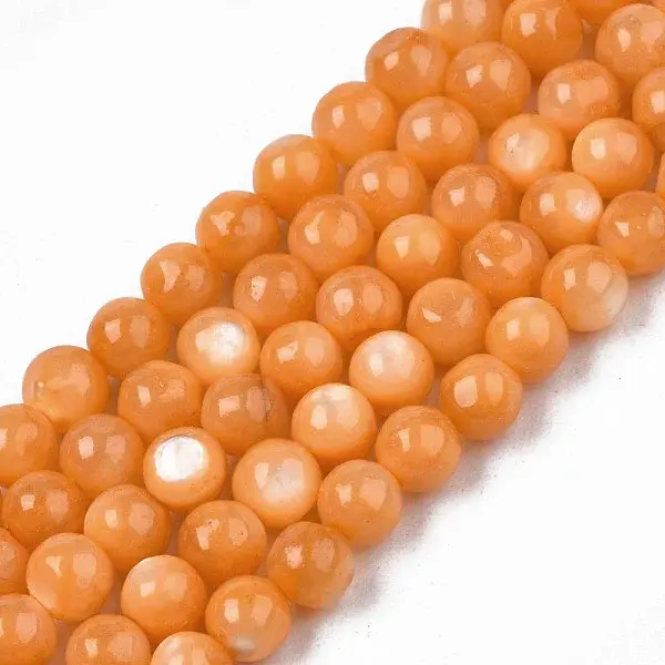 Natural Freshwater Shell Beads Strands