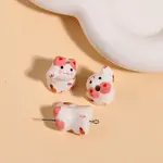 Handmade Bright Glazed Porcelain Beads