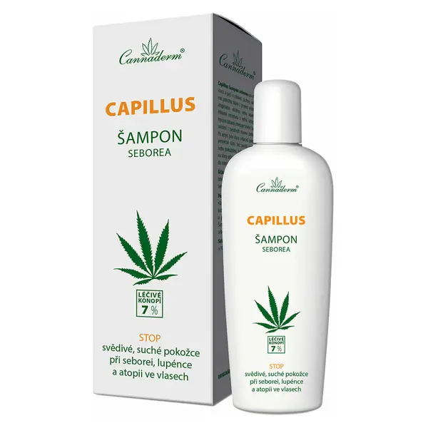 CANNADERM Capillus seborea šampon na vlasy 150 ml