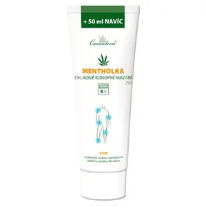 CANNADERM Mentholka chladivé konopné mazání 250 ml