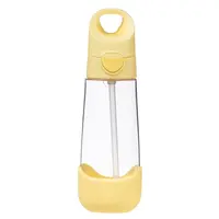 B.BOX Lahev na pití s brčkem lemon twist 600 ml