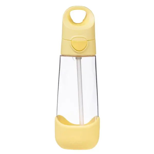 B.BOX Lahev na pití s brčkem lemon twist 600 ml