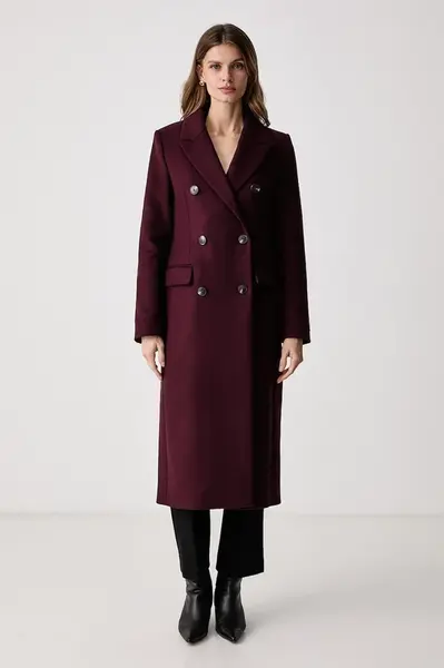 Tommy Hilfiger  elegantní kabát dámský s vlnou