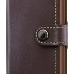 Kožená mini peněženka Secrid Miniwallet Original Chocolate