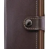 Kožená mini peněženka Secrid Miniwallet Original Chocolate
