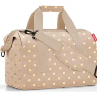 Dámská cestovní taška Reisenthel Allrounder M Metallic Dots Coffee