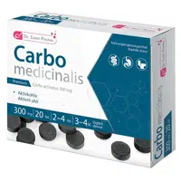 DR.CANDY PHARMA Carbo medicinalis 300 mg 20 tablet