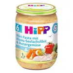 HIPP Baby těstoviny s aljašskou treskou v máslové zelenině BIO 190 g
