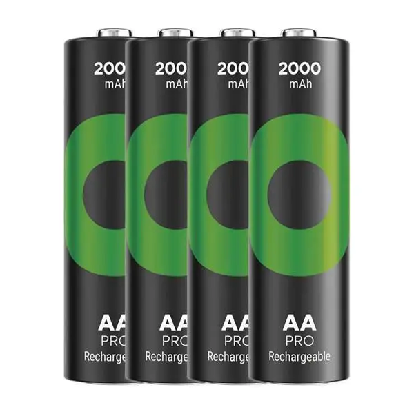 Baterie AA (R6) nabíjecí 1,2V/2000mAh GP Recyko Pro Professional 4ks