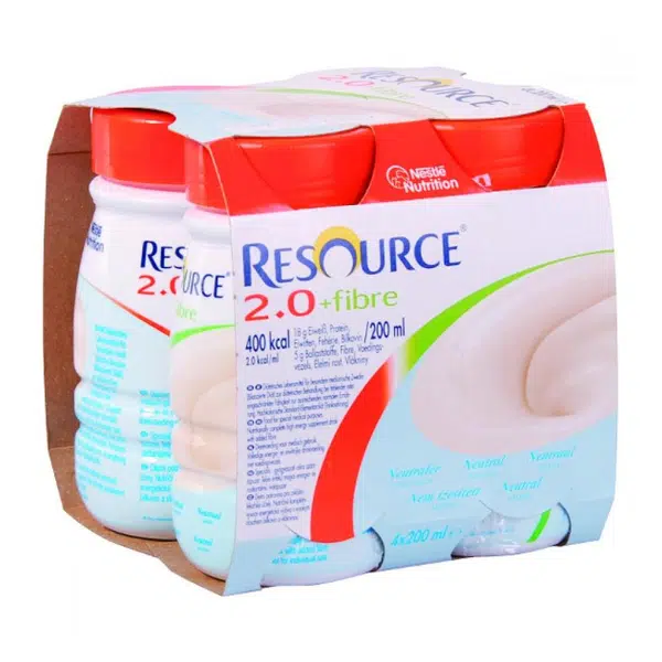 RESOURCE 2,0 kcal Fibre neutrální 4x200 ml