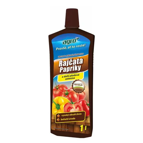 Hnojivo pro rajčata a papriky AGRO OM 1l