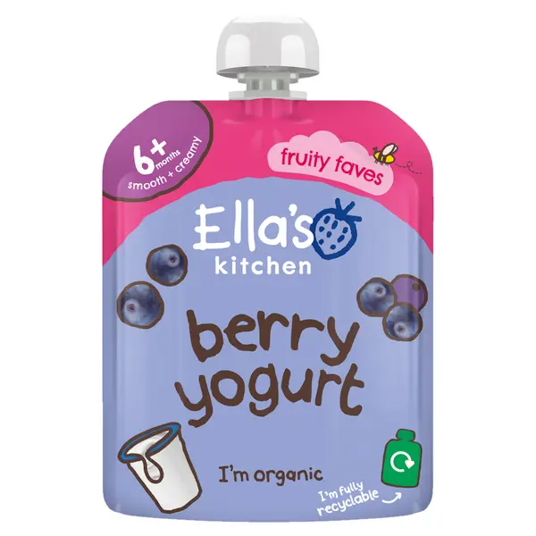 ELLA'S KITCHEN Borůvky s jogurtem BIO 90 g