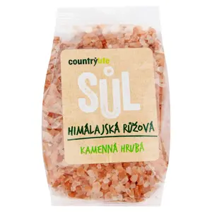 COUNTRY LIFE Sůl himálajská růžová hrubá 500 g