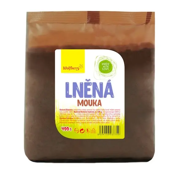 WOLFBERRY Lněná mouka 400 g