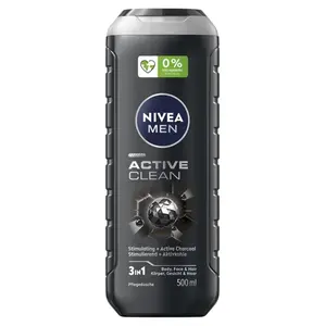 NIVEA Active Clean Sprchový gel pro muže 500 ml
