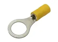 Očko 10.5mm, vodič 4.0-6.0mm  žluté