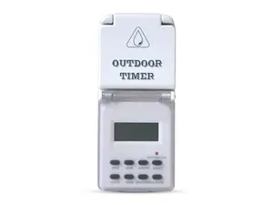 Spínací zásuvka GETI EF4 digitální týdenní