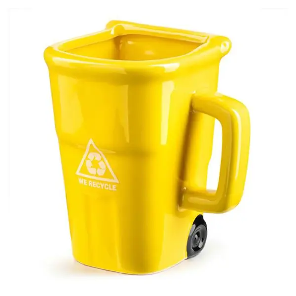Hrnek GADGET MASTER Trash bin Yellow