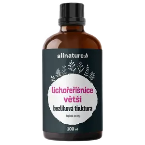 ALLNATURE Lichořeřišnice větší bezlihová tinktura 100 ml