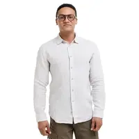 Bushman Pánská lněná košile Raaf, stone XXXXL