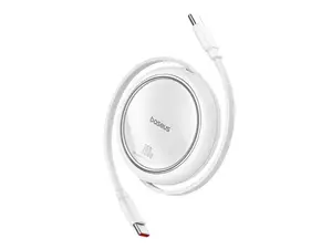 Kabel BASEUS Free2Draw USB-C/USB-C 1m White 100W
