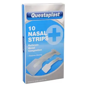 QUESTAPLAST Náplast proti chrápání 10 kusů