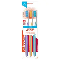 ELMEX Super Soft Zubní kartáček měkký multipack 3 kusy