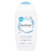FEMFRESH Intimní mycí emulze Active s ionty stříbra 250 ml