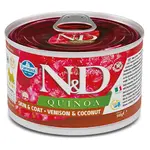 N&D Quinoa Venison & Coconut Adult Mini pro malá plemena psů 140 g