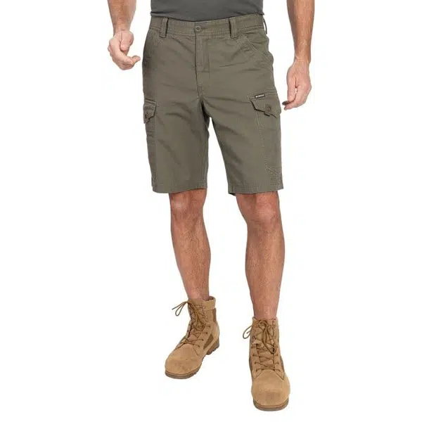 Bushman Pánské kapsáčové kraťasy Ivor, zelené 64