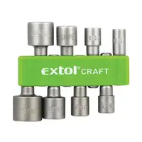 Nástrčné klíče do vrtačky EXTOL CRAFT 10213 8ks