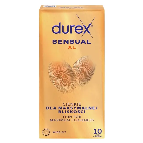 DUREX Sensual XL 10 kusů