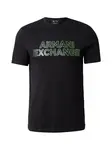 ARMANI EXCHANGE Tričko  svetlozelená / čierna