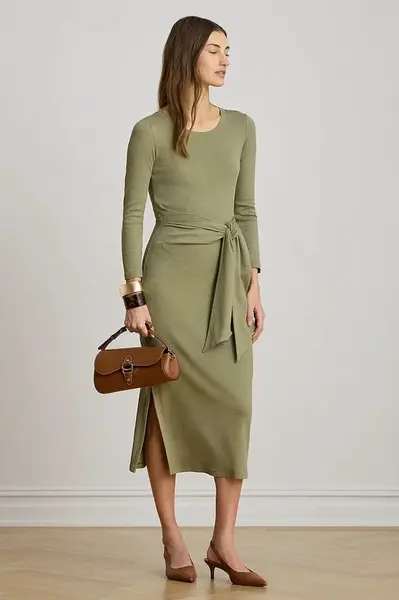 Lauren Ralph Lauren bodycon šaty s bavlnou