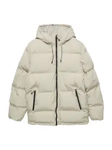 Pull&Bear Zimná bunda  svetlosivá