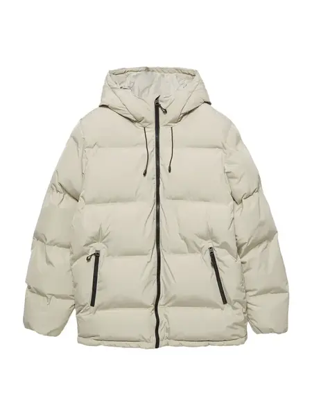 Pull&Bear Zimná bunda  svetlosivá