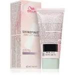Wella Professionals Shinefinity Zero Lift Glaze demipermanentní barva na vlasy odstín 07/75 - Raspberry Latte 60 ml