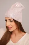 Dámská zimní čepice Kesi s dvojitým lemem