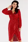 Awama Woman's Dress A565 Red