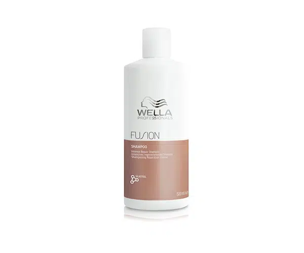 Posilující regenerační šampon pro poškozené vlasy Wella Professionals Fusion Shampoo - 500 ml (99350107482) + dárek zdarma