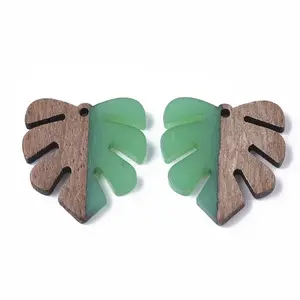 Resin & Wood Pendants