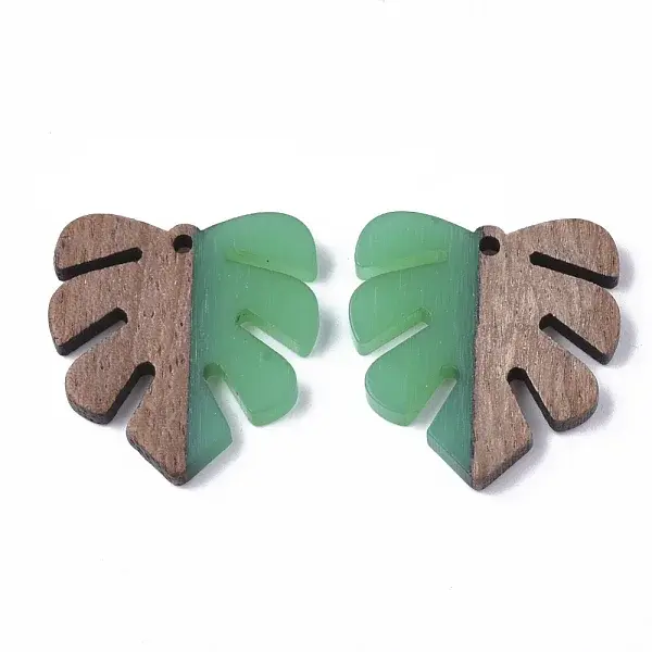 Resin & Wood Pendants