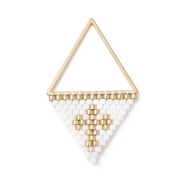 Handmade Japanese Seed Beads Pendants
