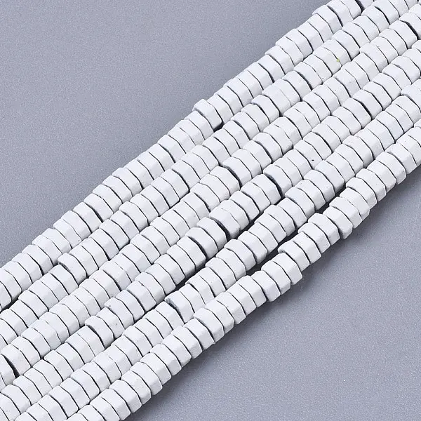 Spray Painted Non-magnetic Synthetic Hematite Beads Strands