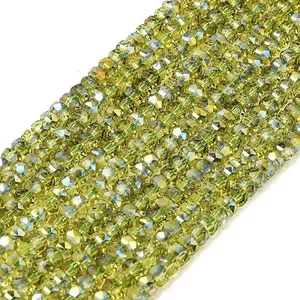 Electroplate Glass Beads Strands