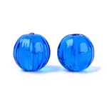 Handmade Ribbed Lampwork Beads