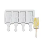 Food Grade DIY Rectangle Ice-cream Silicone Molds