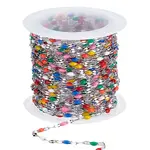 304 Stainless Steel Enamel Dapped Chains