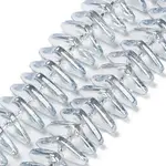 Electroplate Glass Beads Strands
