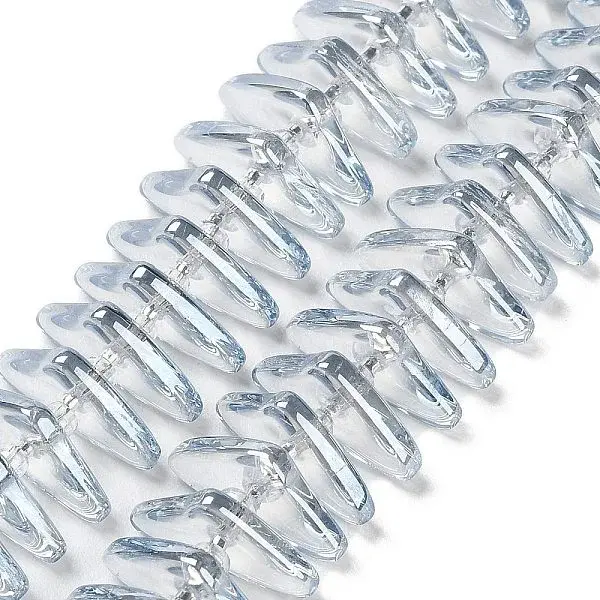 Electroplate Glass Beads Strands